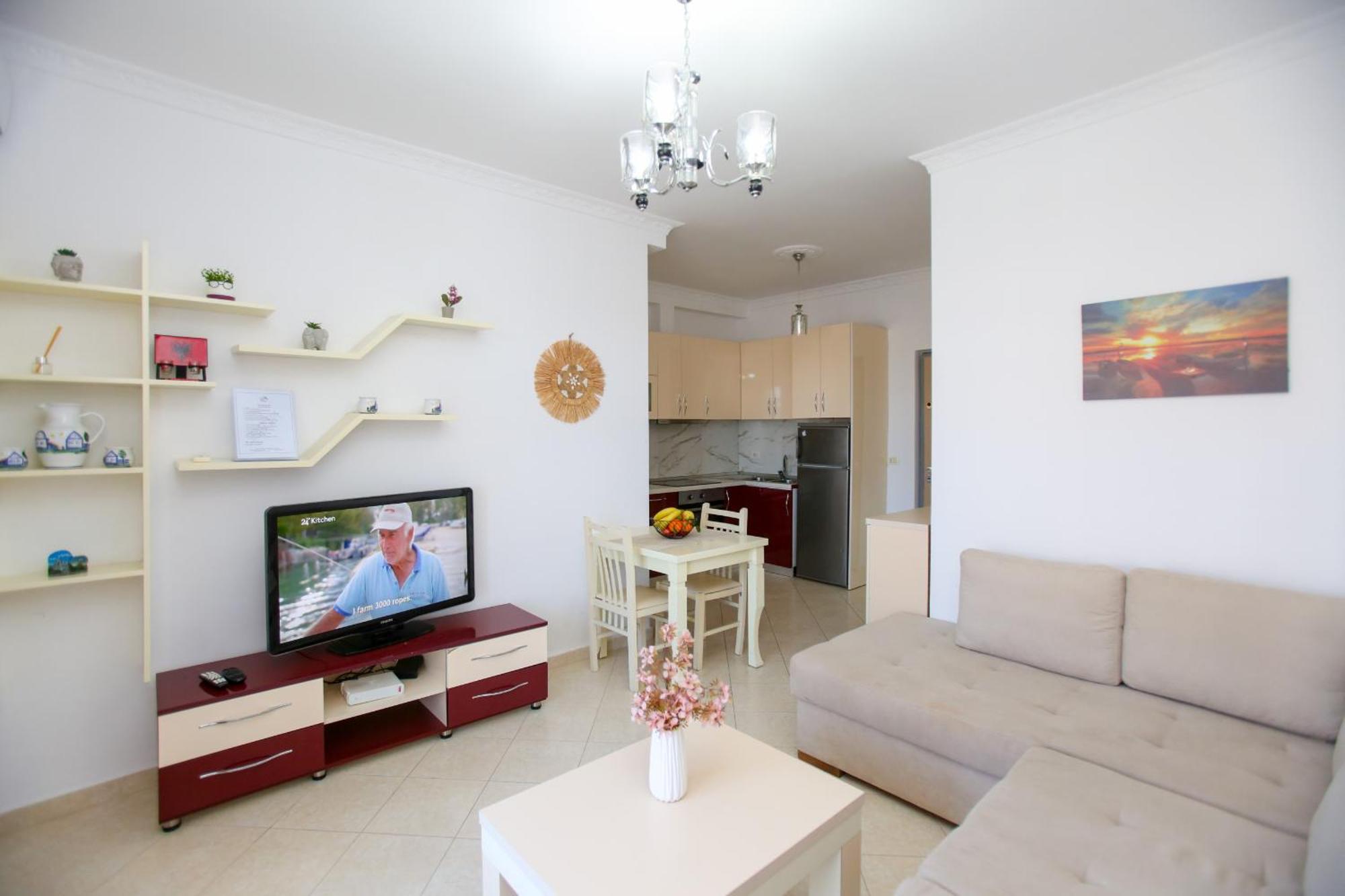 Seascape Apartments Вльора Екстер'єр фото