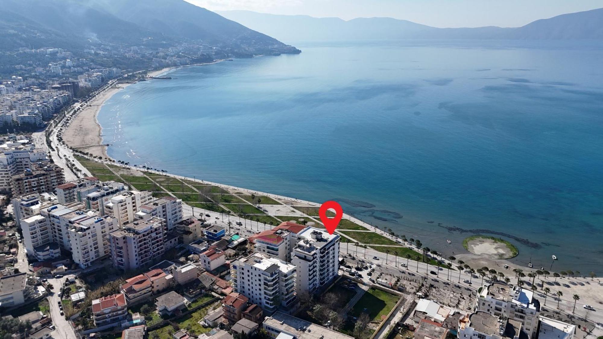 Seascape Apartments Вльора Екстер'єр фото