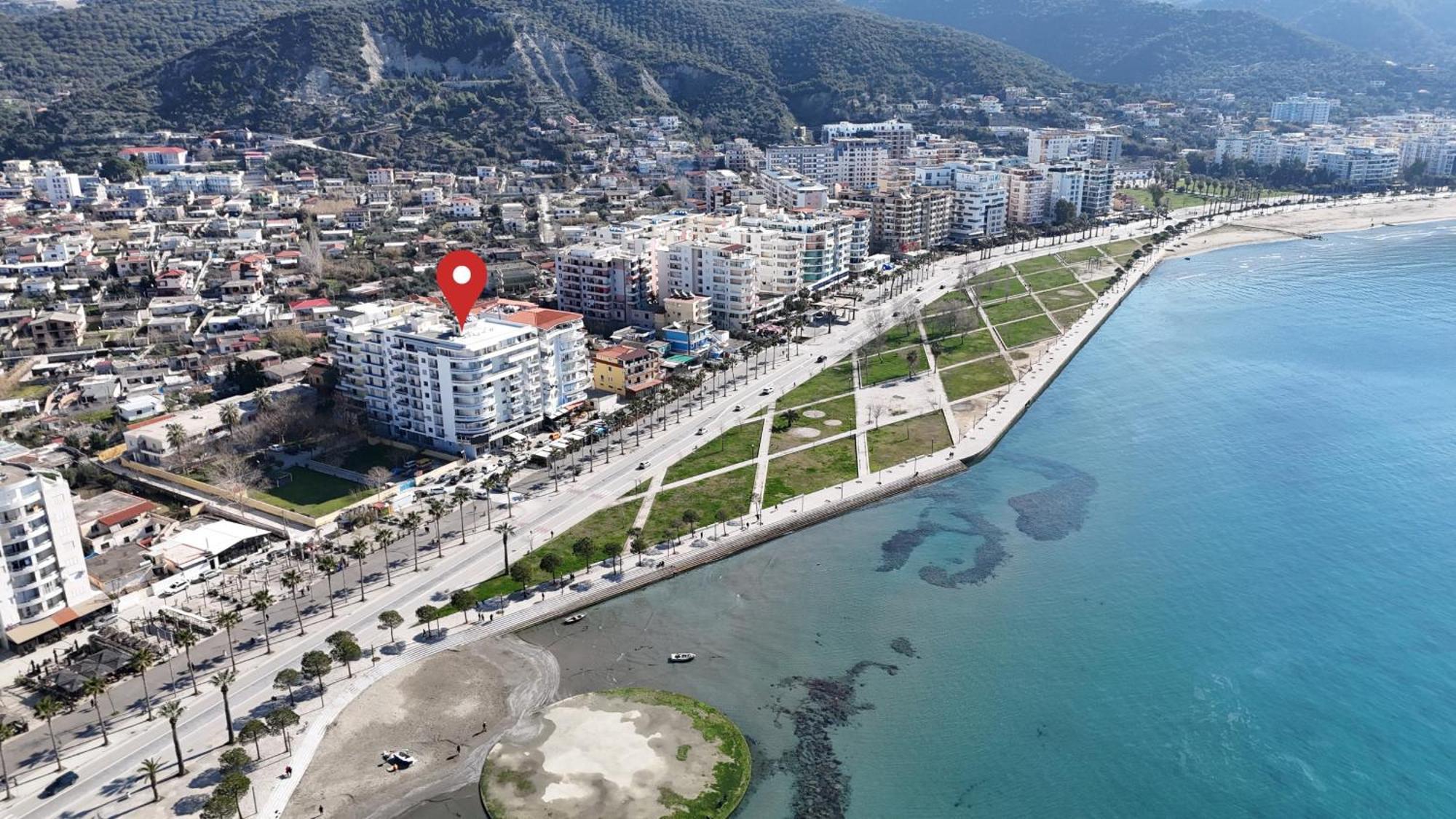 Seascape Apartments Вльора Екстер'єр фото